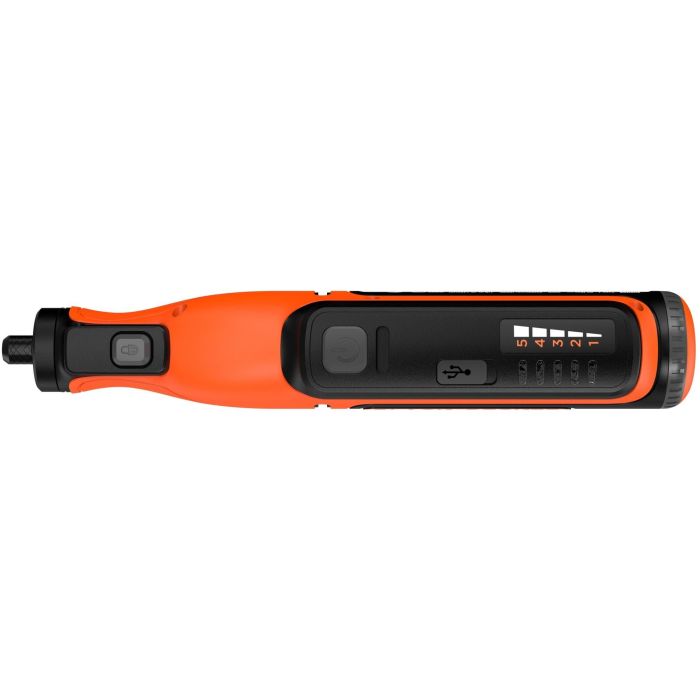 Black + Decker BCRT8I-XJ Herramienta Inalámbrica de Precisión Multifunción 8V 1.5Ah Batería Recargable 6500-28000 RPM Compatible Dremel 13 Black + Decker BCRT8I-XJ Herramienta Inalámbrica de Precisión Multifunción 8V 1.5Ah Batería Recargable 6500-28000 RPM Compatible Dremel 13