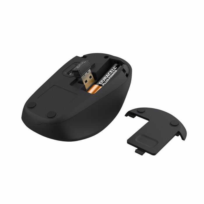 Ratón Trust 24550 YVI+ Negro Rojo 1