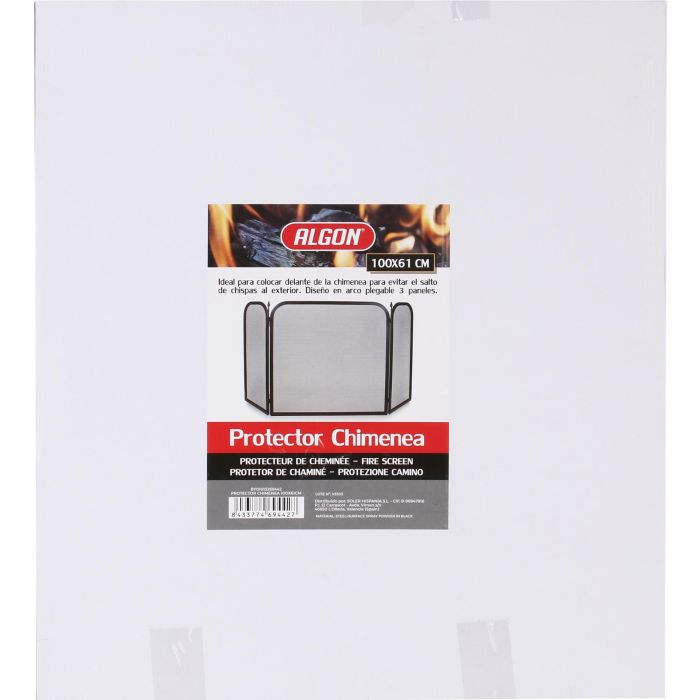 Algon Protector de Chimenea 100 x 61 cm (3 Unidades) 1