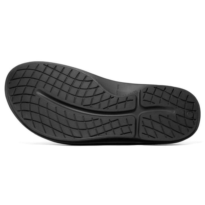 Chanclas para Hombre OOfos Recovery Ooahh Negro M 3 Chanclas para Hombre OOfos Recovery Ooahh Negro M 3