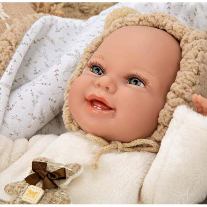 Muñeca elegance babyto marron c/ manta (muñeco de peso) 35 cm cuerpo blando 5 Muñeca elegance babyto marron c/ manta (muñeco de peso) 35 cm cuerpo blando 5