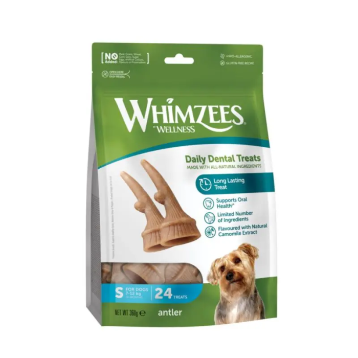 Whimzees Bag Occupy Antler S 24 Unidades