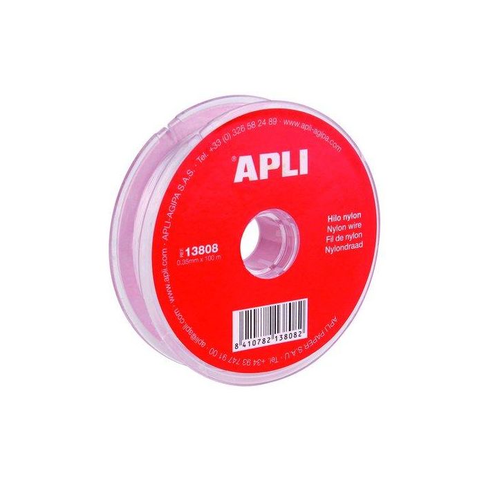 Cuerda Nylon Bobina De 0,35 Mm. X 100 M.