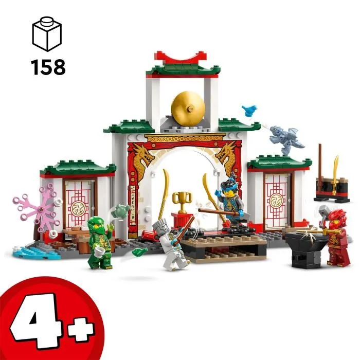 LEGO 71831 Templo Ninja Spinjitzu Dragón de juguete para niños a partir de 4 años 1