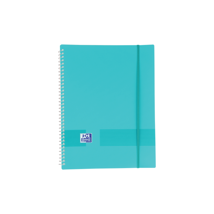 Oxford 400146217 Carpeta de Fundas A4, 30 Fundas, Tapa Plástico, Cierre Goma, Colores Surtidos 8