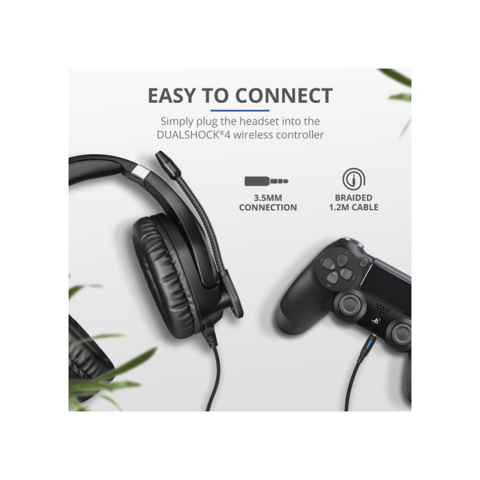 Trust Gxt 488 Forze Ps4 Auriculares Diadema Negro 9