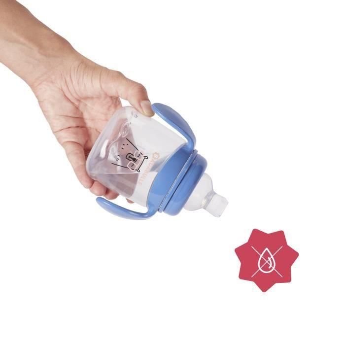 Badabulle Set de 2 vasos herméticos con asas ergonómicas, 180ml 3 Badabulle Set de 2 vasos herméticos con asas ergonómicas, 180ml 3