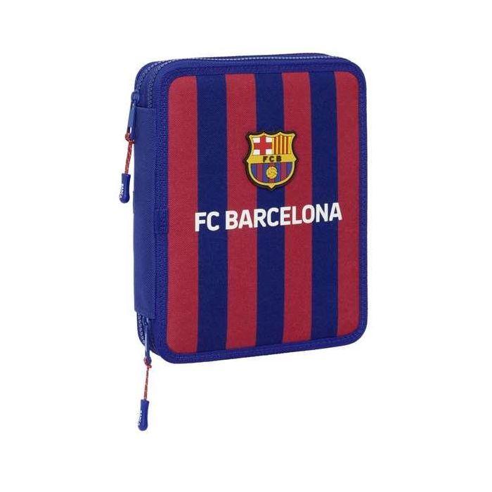 Plumier Escolar Safta Doble Grande 56 Piezas F.C. Barcelona 248x195x45 mm Plumier Escolar Safta Doble Grande 56 Piezas F.C. Barcelona 248x195x45 mm