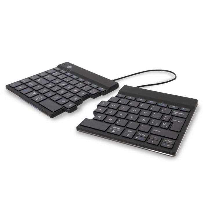 R-Go Tools Ergonomic keyboard R-Go Split Break with break software, ergonomic split keyboard, QWERTY (ES), Bluetooth, black 1 R-Go Tools Ergonomic keyboard R-Go Split Break with break software, ergonomic split keyboard, QWERTY (ES), Bluetooth, black 1