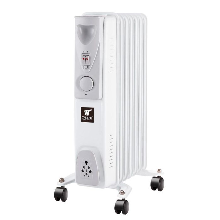 Thulos Radiador de Aceite TH-RAC702 1500W, 7 Elementos de Calor, Termostato Regulable 0 Thulos Radiador de Aceite TH-RAC702 1500W, 7 Elementos de Calor, Termostato Regulable 0
