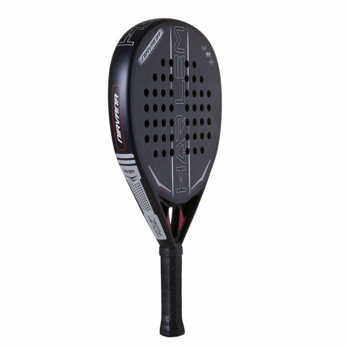 Pala de Pádel Harlem Padel Nirvana 12K Negro Gris 2