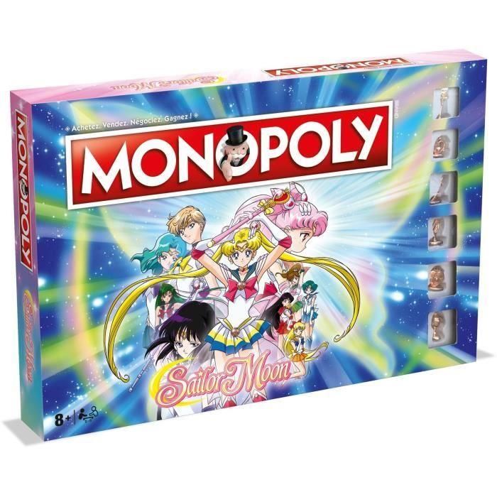 Juego de Mesa Monopoly Sailor Moon (Francés) Juego de Mesa Monopoly Sailor Moon (Francés)