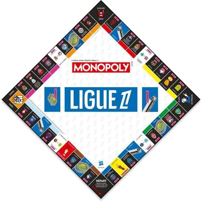 Juego de mesa - MOVIMIENTOS GANADORES - Monopoly Ligue 1 - Sumérgete en el mundo del fútbol francés 2