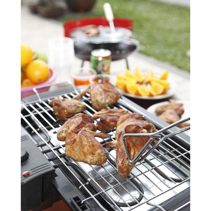 Barbacoa Eléctrica Algon 2000W - Ideal para Parrillas (2 Unidades) 4 Barbacoa Eléctrica Algon 2000W - Ideal para Parrillas (2 Unidades) 4