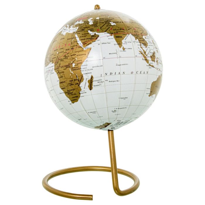 Globo Terraqueo Alexandra House Living Dorado Metal 16 x 25 x 16 cm