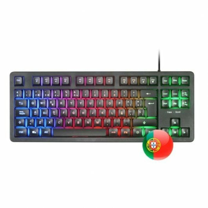 Teclado Mars Gaming Negro Qwerty Español