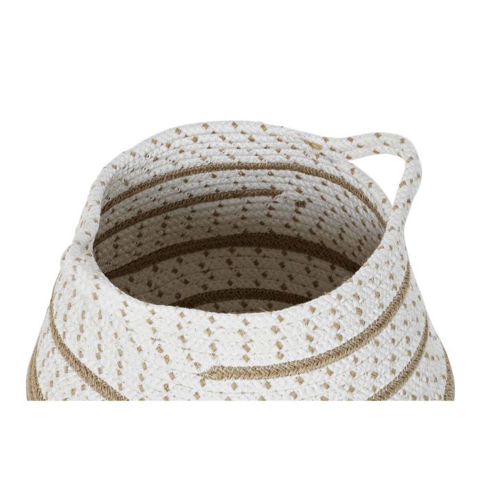 Cesta Boho DKD Home Decor Marron Gris 40 x 40 x 40 cm Set de 2 (2 Unidades) 3 Cesta Boho DKD Home Decor Marron Gris 40 x 40 x 40 cm Set de 2 (2 Unidades) 3