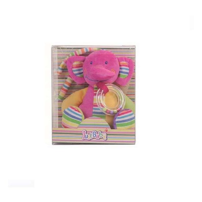Sonajero elefante y leon 25cm Sonajero elefante y leon 25cm