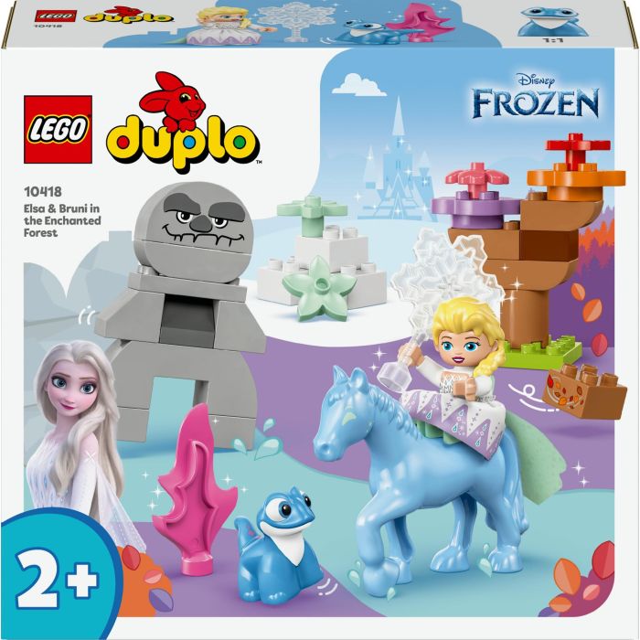 LEGO 10418 DUPLO Disney Elsa y Bruni en el Bosque Encantado - Set de Construcción para Niños Pequeños 0 LEGO 10418 DUPLO Disney Elsa y Bruni en el Bosque Encantado - Set de Construcción para Niños Pequeños 0