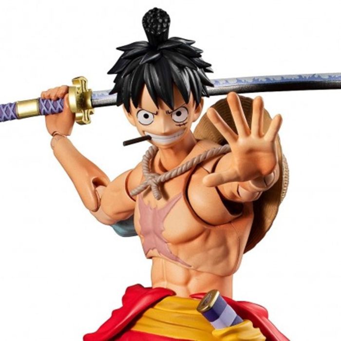 Megahouse Variable Action Heroes One Piece Luffytaro Figura de PVC de 17.5 cm 1 Megahouse Variable Action Heroes One Piece Luffytaro Figura de PVC de 17.5 cm 1