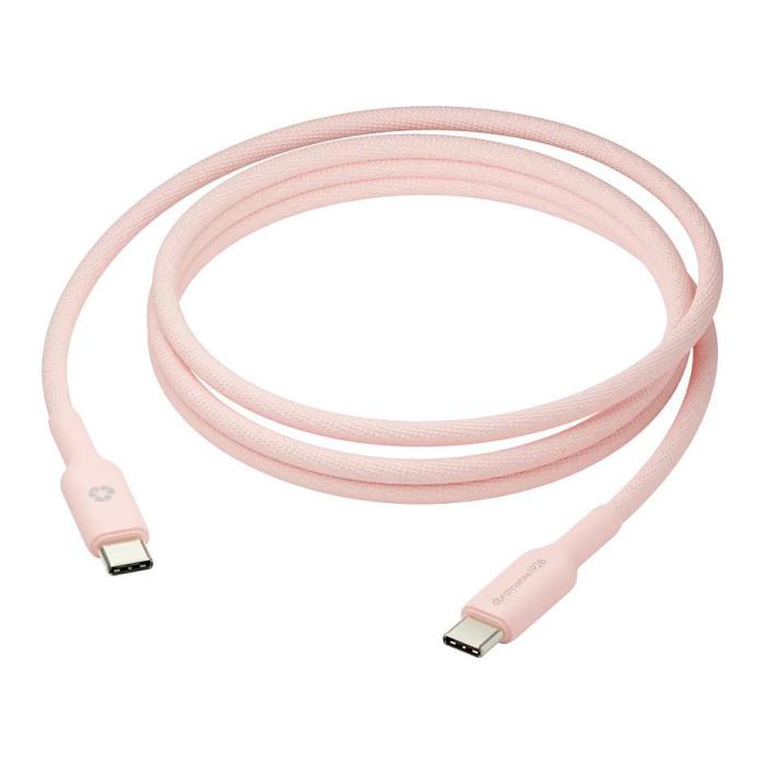 dbramante1928 re-charge CB20CCPI7206 - Cable USB-C a USB-C 1.5 m, Macho a Macho, 60W, Carga Rápida, Trenzado, Rosa 0 dbramante1928 re-charge CB20CCPI7206 - Cable USB-C a USB-C 1.5 m, Macho a Macho, 60W, Carga Rápida, Trenzado, Rosa 0