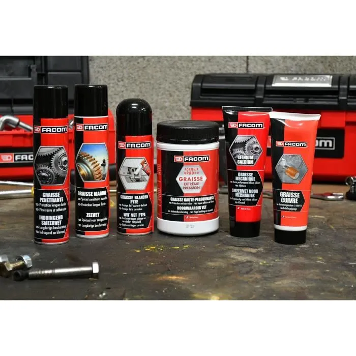 Facom Grasa de Cobre para Alta Temperatura -35°C a +1100°C - 200g