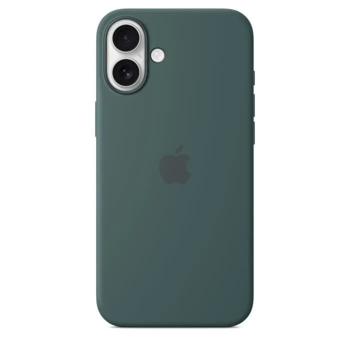 Apple Funda de Silicona con MagSafe para iPhone 16 Plus - Verde Lago 3