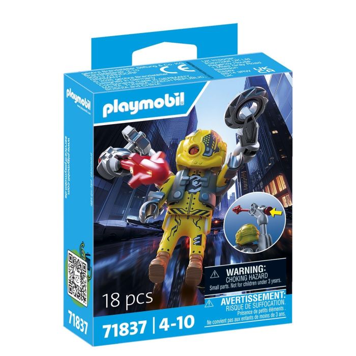Playmobil Robot Héroe de Plástico - Juguete Infantil para Niños +3 Años