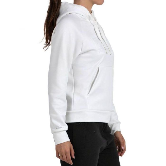 Sudadera con Capucha Mujer +8000 Elin Blanco L 1