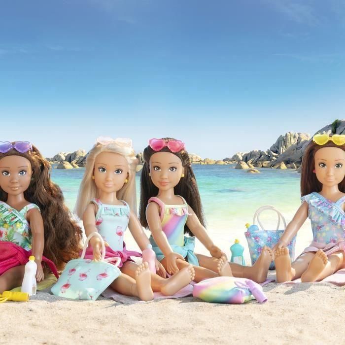 Caja Melody at the beach COROLLE GIRLS - muñeca fashion - 5 accesorios - 28 cm - 4 años 2 Caja Melody at the beach COROLLE GIRLS - muñeca fashion - 5 accesorios - 28 cm - 4 años 2