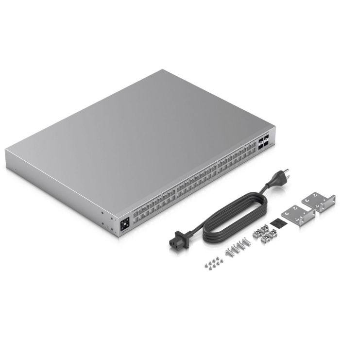 Ubiquiti USW-PRO-MAX-48-4P Switch L3 2.5G Ethernet Montaje en Rack 48 Puertos 2 Ubiquiti USW-PRO-MAX-48-4P Switch L3 2.5G Ethernet Montaje en Rack 48 Puertos 2