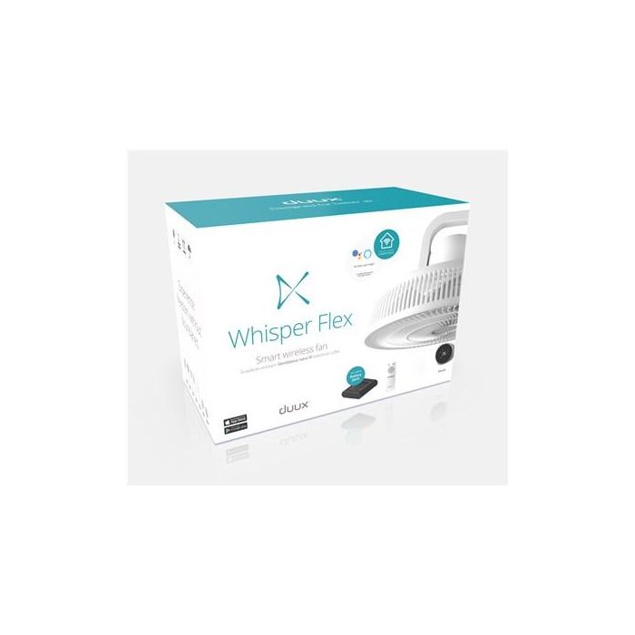 Duux DXCF13 Ventilador de Sobremesa o Pie Silencioso Flex Smart Blanco, Control por App, 26 Velocidades, Portátil 18 Duux DXCF13 Ventilador de Sobremesa o Pie Silencioso Flex Smart Blanco, Control por App, 26 Velocidades, Portátil 18