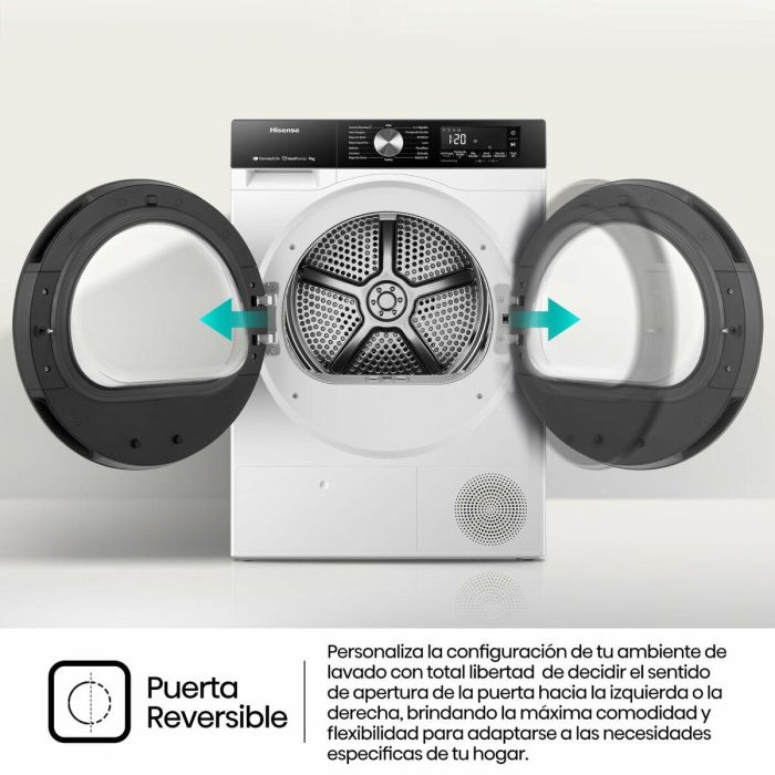 Secadora Hisense DH3S902BW3 9 kg 13