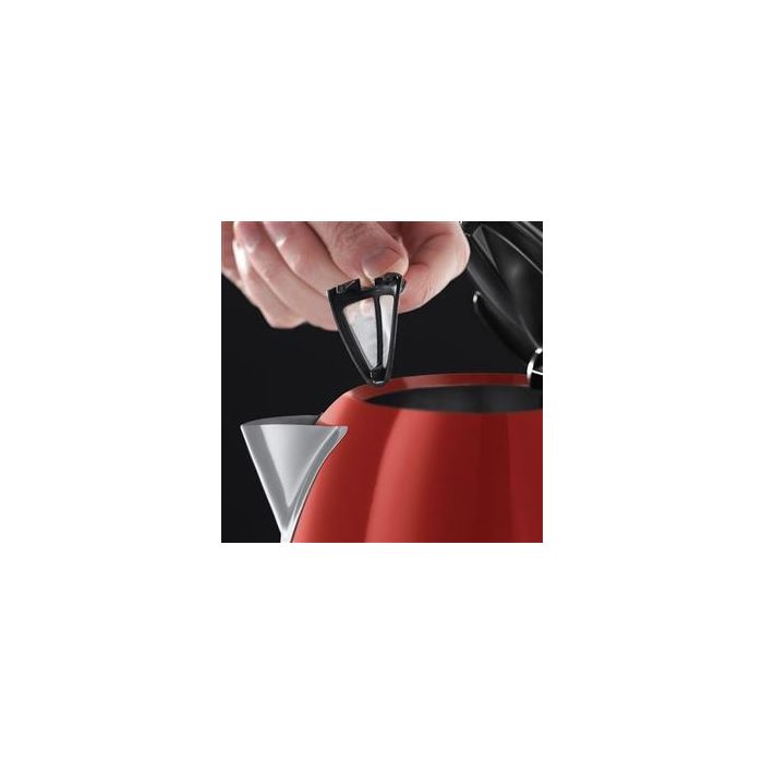 Russell Hobbs 20412-70 Hervidor Colours Plus+ Rojo 1.7L, Ebullición Rápida, Boquilla de Precisión 3 Russell Hobbs 20412-70 Hervidor Colours Plus+ Rojo 1.7L, Ebullición Rápida, Boquilla de Precisión 3