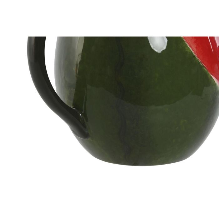 Jarra Moderno DKD Home Decor Verde Rojo 15.5 x 19 x 20 cm 1 Jarra Moderno DKD Home Decor Verde Rojo 15.5 x 19 x 20 cm 1
