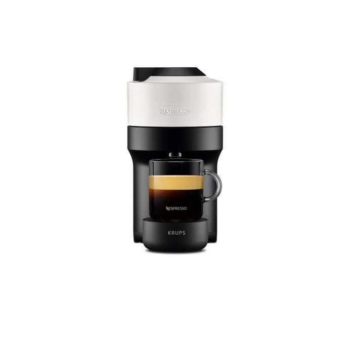 Krups Nespresso yy4889fd Virtuo White Pop Coffee Capsules, cafetera compacta, 4 taza de tamaños, espresso, Bluetooth 1