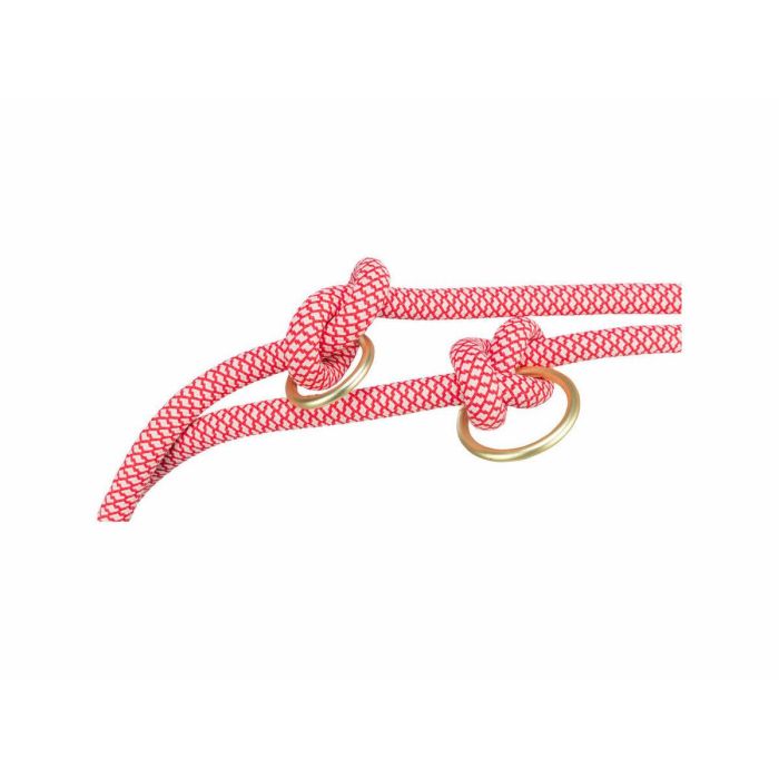 Ramal ajustable para perro Trixie Soft Rope Rojo Crema S S/XL 2 Ramal ajustable para perro Trixie Soft Rope Rojo Crema S S/XL 2