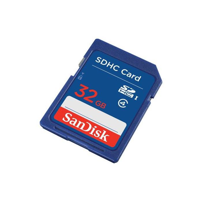 SanDisk Standard SDHC 32 GB Tarjeta de Memoria Flash, Clase 4, con Interruptor de Protección contra Escritura, para Cámaras Digitales y Videocámaras 1