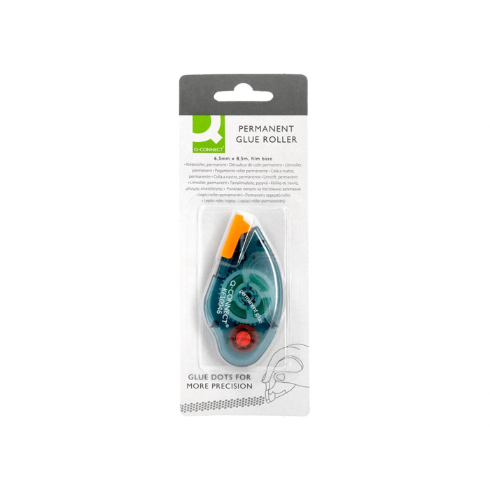 Q-connect Pegamento Roller Compact Permanente 6.5 mm x 8.5 m Adhesivo Escolar 7