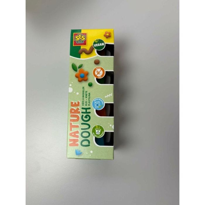 SES CREATIVE AAAAR50291 Plastilina Vegana Sin Gluten Lavable (4x90gr) - Colección Siéntete Bien 5