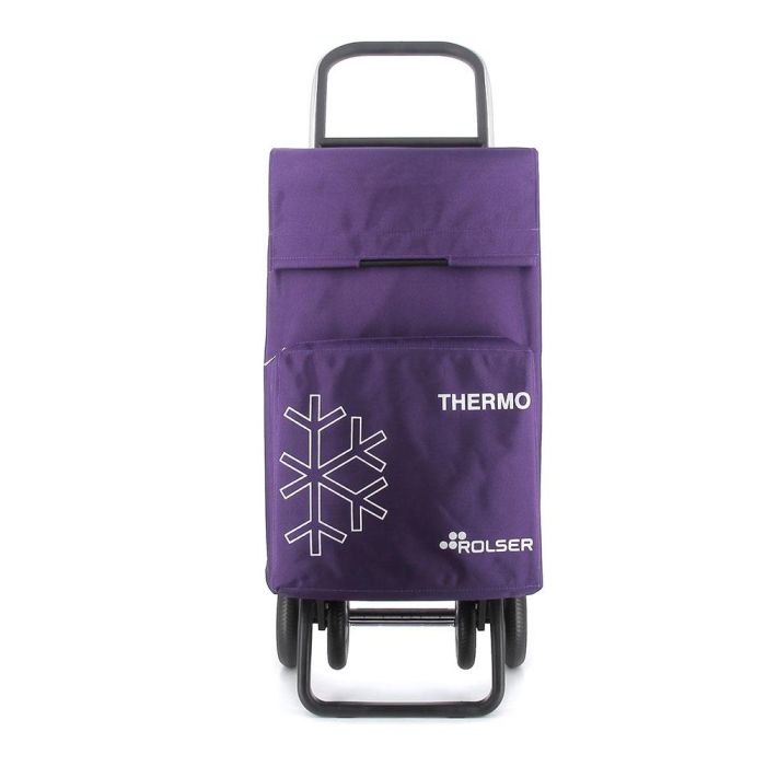 Rolser Carro de la compra termo fresh 4.2 MF, 4 ruedas, 50 kg, morado 1