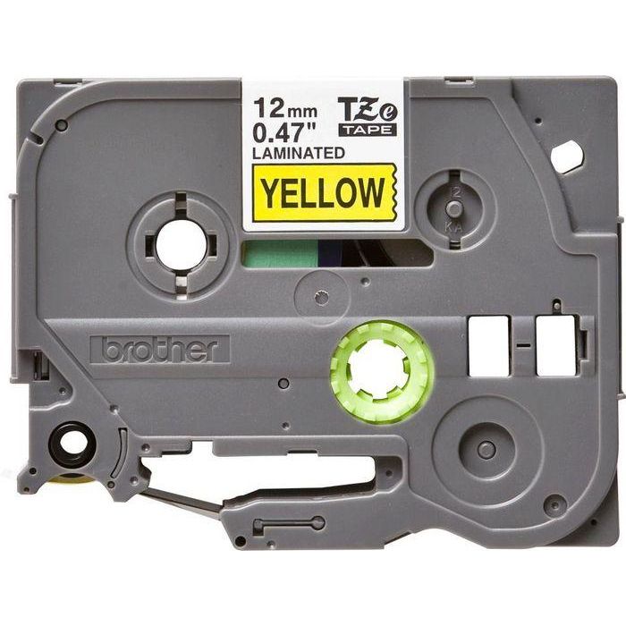 Brother TZe-631 Cinta de Etiquetado Laminada Autoadhesiva 12mm x 8m, Negro/Amarillo, Resistente a Agua y UV para P-touch 1 Brother TZe-631 Cinta de Etiquetado Laminada Autoadhesiva 12mm x 8m, Negro/Amarillo, Resistente a Agua y UV para P-touch 1