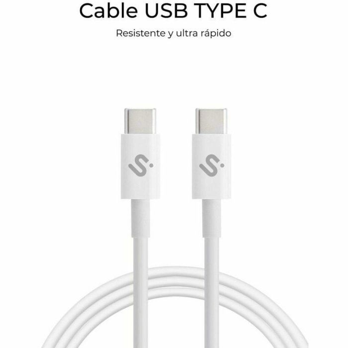Cable HDMI Subblim SUBCAB-C10011 Blanco 2 m 3