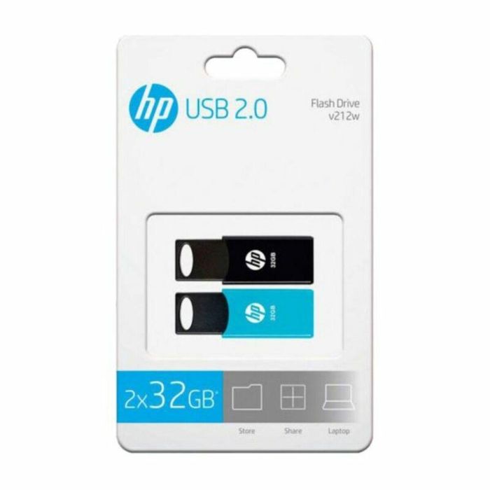 Memoria USB HP 212 USB 2.0 (2 uds) 0 Memoria USB HP 212 USB 2.0 (2 uds) 0