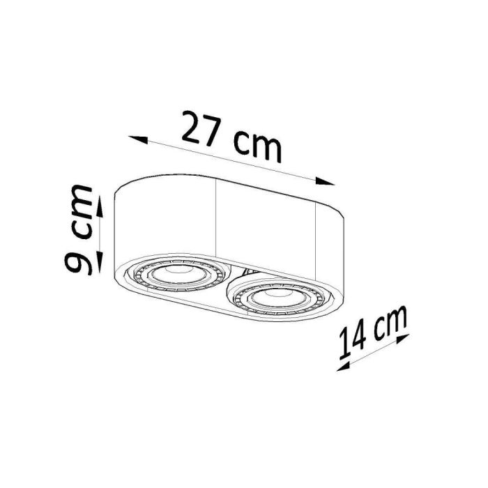 Lámpara de Techo "Basic-1" [SOL-SL.0882] 3
