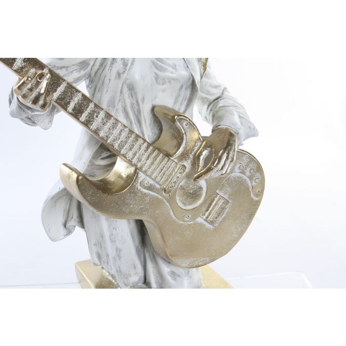 Figura Tradicional DKD Home Decor Blanco Dorado 25 x 50 x 37 cm 2 Figura Tradicional DKD Home Decor Blanco Dorado 25 x 50 x 37 cm 2