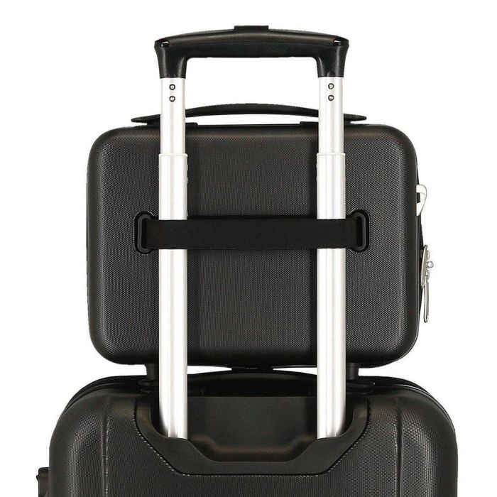 JOUMMA BAGS Neceser ABS Tortugas Ninja 29x21x15cm con dos compartimentos y banda para maleta