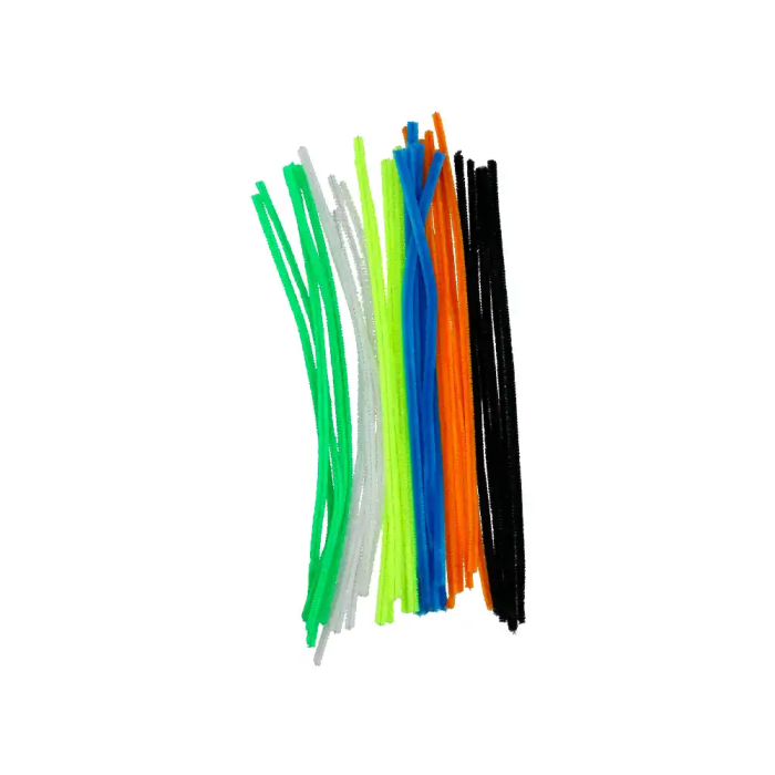 Liderpapel Limpiapipas de Chenilla 30 cm Colores Mate Surtidos Bolsa 30 Unidades 3