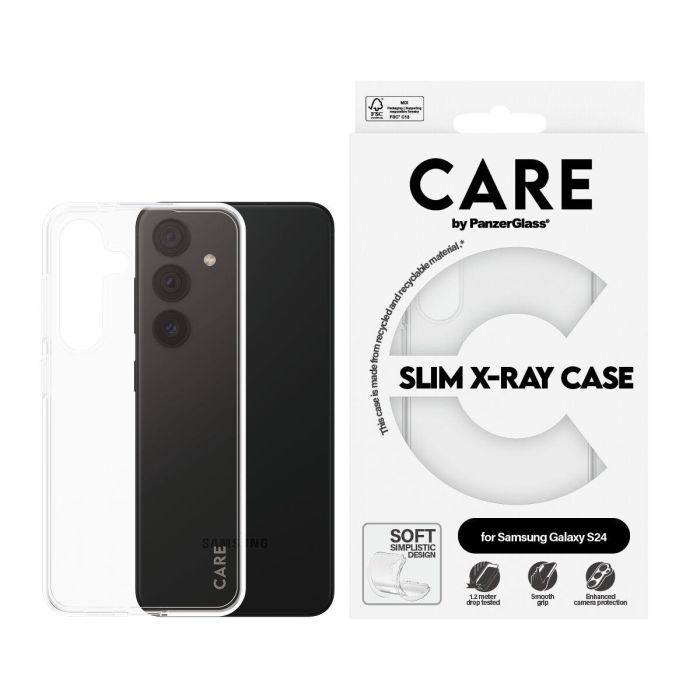 Funda para Móvil Panzer Glass 1960 Transparente Samsung Galaxy S24 2