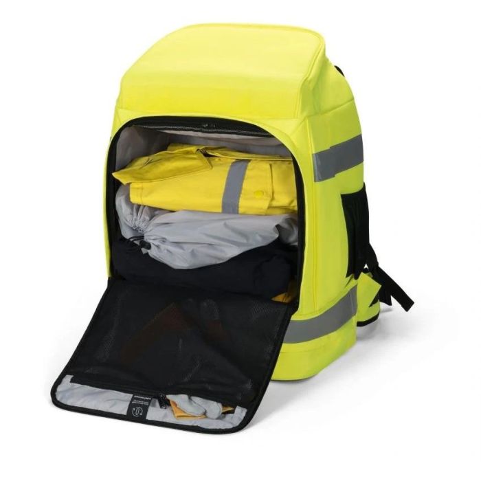 DICOTA Mochila HI-VIS 65 litros amarilla 10